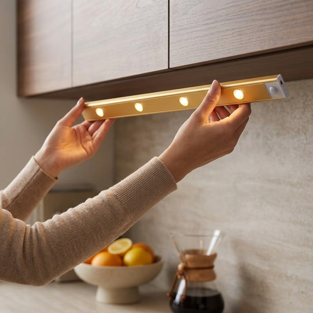 Warm-white LED spotlights